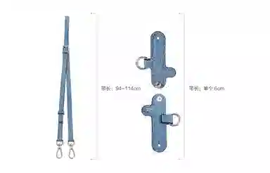 Longchamp Mini Bag Strap Set