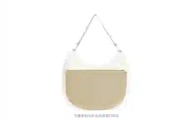 兰宝梵 阿迪达斯云朵包包周边 毛毡牛皮 内胆包可调节肩带斜挎单肩收纳整理内袋内衬 女款 黑色