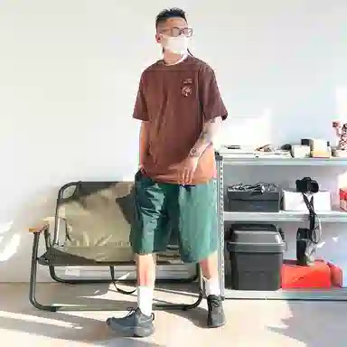 VIP Flying Tigers Series Retro Embroidered T-Shirt