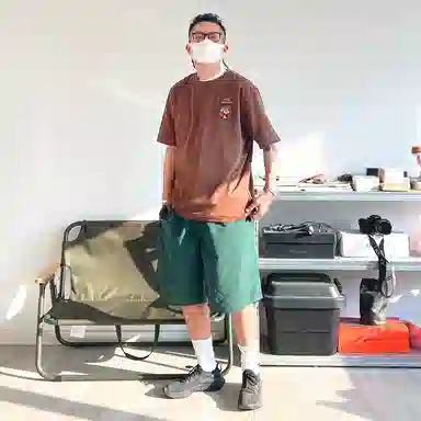 VIP Flying Tigers Series Retro Embroidered T-Shirt