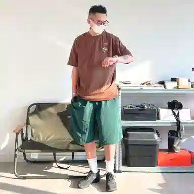 VIP Flying Tigers Series Retro Embroidered T-Shirt