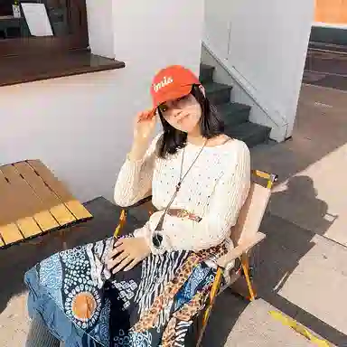 大头围字母刺绣韩版百搭春夏宽帽檐显脸小复古软顶鸭舌帽 棉涤材质 棒球鸭舌帽 女款