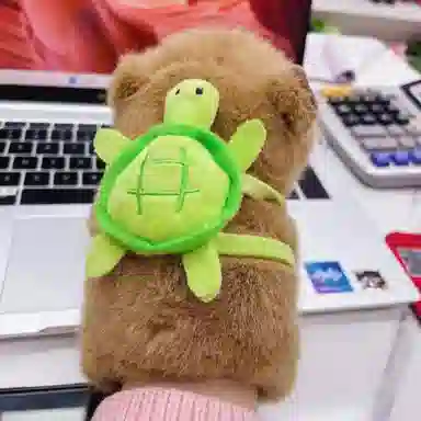 一点潮玩 皮巴拉水豚手腕圈 玩偶周边