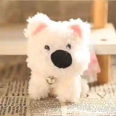 一点潮玩 铃铛小狗挂件 卡通软萌 玩偶周边