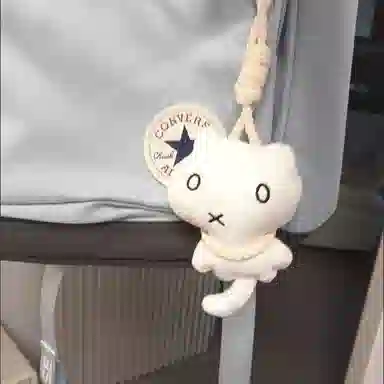 一点潮玩 可爱上吊小猫 创意萌趣搞笑挂饰 玩偶 毛绒挂件 小号高