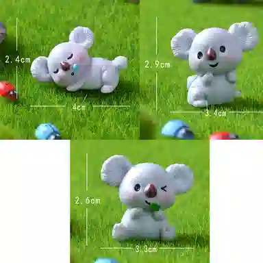 一点潮玩 迷你小动物 成品 可爱 卖萌 治愈 模型