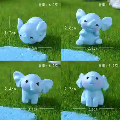 一点潮玩 迷你小动物 成品 可爱 卖萌 治愈 模型