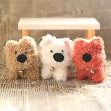 一点潮玩 铃铛小狗挂件 卡通软萌 玩偶周边