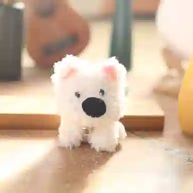 一点潮玩 铃铛小狗挂件 卡通软萌 玩偶周边