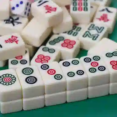 一点潮玩 迷你小麻将 小型手搓牌 桌游 便携乐趣聚会