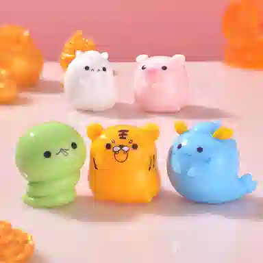 一点潮玩 迷你小动物 成品 可爱 卖萌 治愈 模型