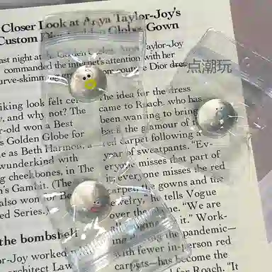 一点潮玩 透明表情小鼻噶捏捏乐 乐趣迷你高颜值 玩具