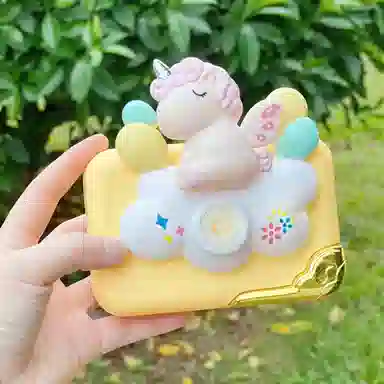 一点潮玩 独角兽泡泡相机 童趣玩具