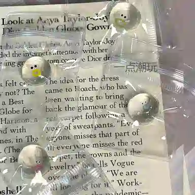 一点潮玩 透明表情小鼻噶捏捏乐 乐趣迷你高颜值 玩具