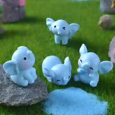 一点潮玩 迷你小动物 成品 可爱 卖萌 治愈 模型