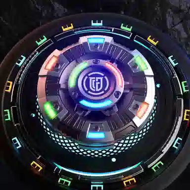 一点潮玩 入侵者指尖陀螺啪啪币二合一 多功能解压 玩具