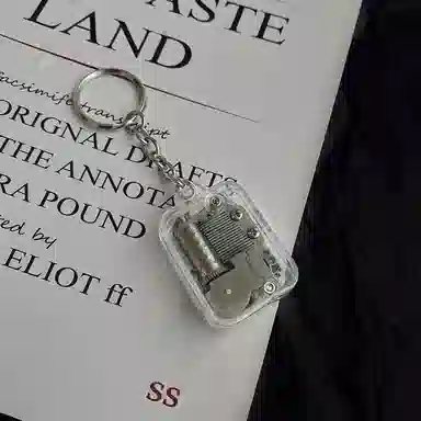 一点潮玩 Sky City Music Box Keychain