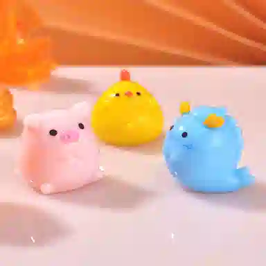 一点潮玩 迷你小动物 成品 可爱 卖萌 治愈 模型