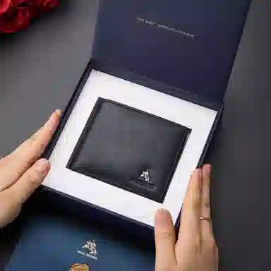 POLOMEISDO Wallet Deep Blue