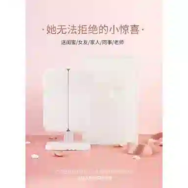 馨枕居 化妆镜家用台式桌面镜子带灯高级感梳妆台可折叠
