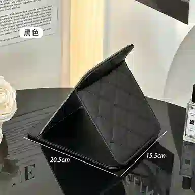 馨枕居 化妆镜简约梳妆镜便携随身折叠镜梳妆台旅行携带家用桌面台式镜子