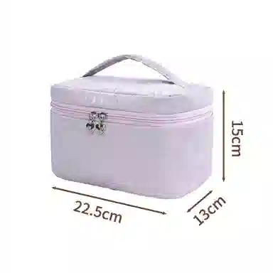 馨枕居 蝶舞天地盖化妆包化妆品收纳包旅行手提防水化妆包大容量