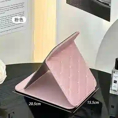 馨枕居 化妆镜简约梳妆镜便携随身折叠镜梳妆台旅行携带家用桌面台式镜子