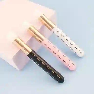 馨枕居 睫毛印花面膜刷洗鼻刷清洁慕斯刷化妆工具 毛孔黑头洗脸