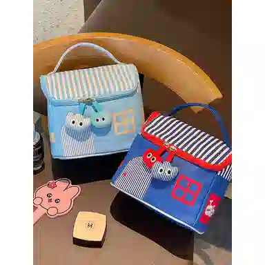 馨枕居 收纳包大容量分区旅行出差洗漱包高级感防水多功能女护肤品化妆包