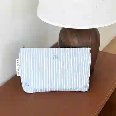 馨枕居小清新化妆包大容量便携护肤品收纳袋旅行内胆包补妆包洗漱包化妆包 便携收纳防尘