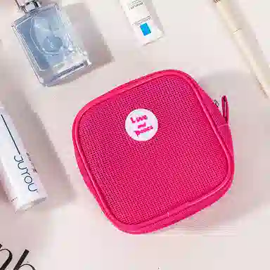 馨枕居 假日方形迷你包中包旅行化妆包化妆收纳包化妆包大容量高级感