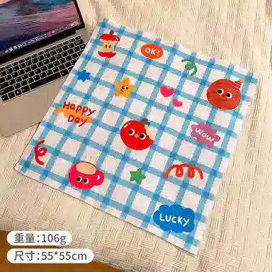 馨枕居 可爱化妆包女便携式旅行懒人大容量护肤品收纳袋魔术贴百贴布袋子