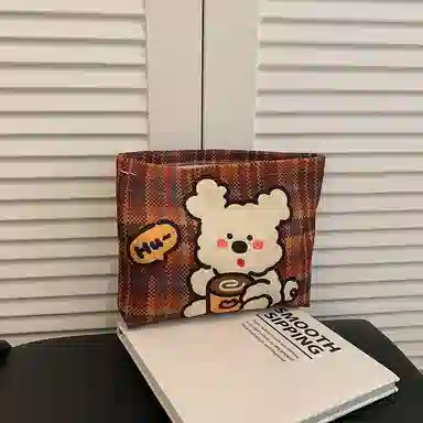 馨枕居卡通印花单层化妆包大容量耐磨美妆包轻便便捷收纳包化妆包 便携收纳防尘