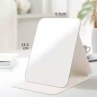 馨枕居 折叠镜子专用桌面小办公室家用便携宿舍大梳妆化妆镜