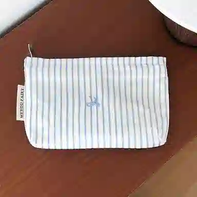 馨枕居小清新化妆包大容量便携护肤品收纳袋旅行内胆包补妆包洗漱包化妆包 便携收纳防尘