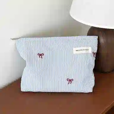 馨枕居小清新化妆包大容量便携护肤品收纳袋旅行内胆包补妆包洗漱包化妆包 便携收纳防尘