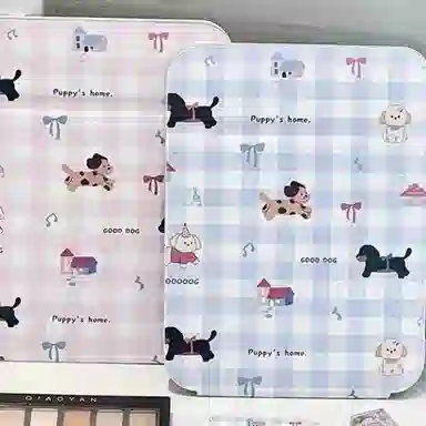 馨枕居 化妆镜台式桌面折叠镜学生宿舍手持镜女可爱高颜值便携随身镜