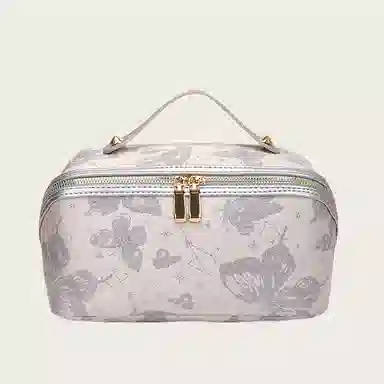 馨枕居国风刺绣化妆包大容量高级感化妆品收纳包便携旅行洗漱包化妆包 便携收纳防尘