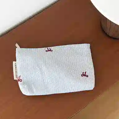 馨枕居小清新化妆包大容量便携护肤品收纳袋旅行内胆包补妆包洗漱包化妆包 便携收纳防尘