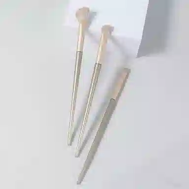 馨枕居  斜角斜头镰刀鼻影刷软毛高光化妆刷套装 细节修容