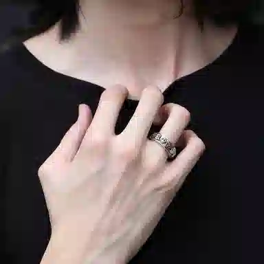 Ruibeila 925 Silver Skull Ring