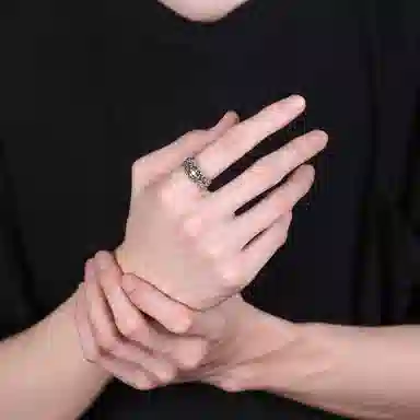 Ruibeila 925 Silver Cross Ring