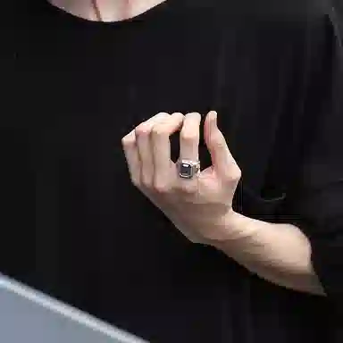 Ruibeila Lion Head 925 Silver Ring