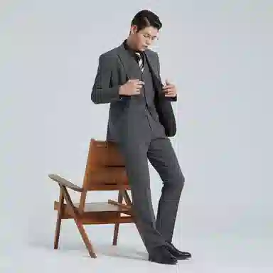 利郎 商务休闲结婚西服 质感新郎西装套装 男款