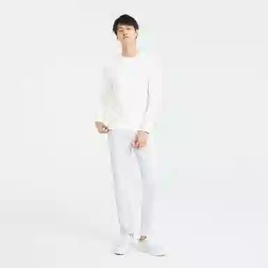 利郎 圆领百搭修身卫衣 男款