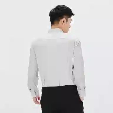 利郎 纯色百搭时尚舒适长袖衬衫 男款