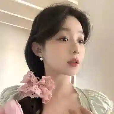 芒果饰品 氛围花边大肠高弹力蕾丝 发圈 女款