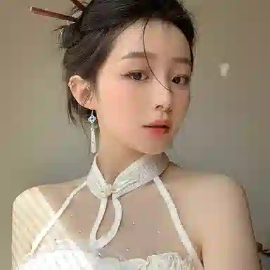 芒果饰品 新中式国风  高级感古风 耳坠清冷 铜 耳环 女款