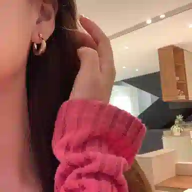 芒果饰品 通勤基础款金银 铜 耳环 女款