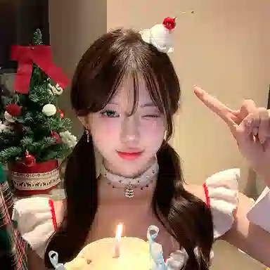 芒果饰品 头饰敲可爱樱桃奶油小蛋糕氛围感装饰夹子发饰品 布艺 发夹 女款